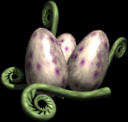Sabertooth Norn eggs